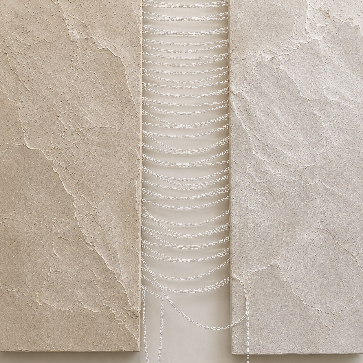 Chained v1 wall sculpture