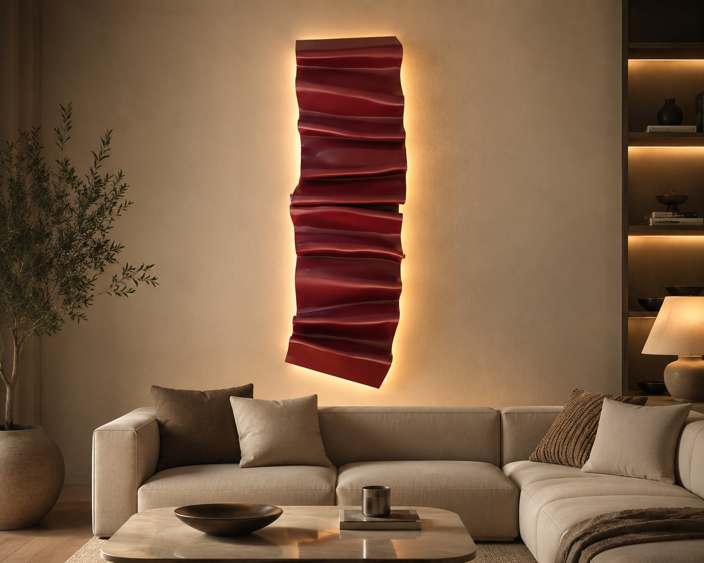 Aura 3d Wall Sculpture