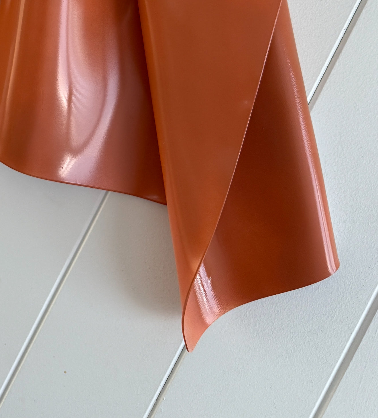 Terracotta Fold 3D Wall Sculpture