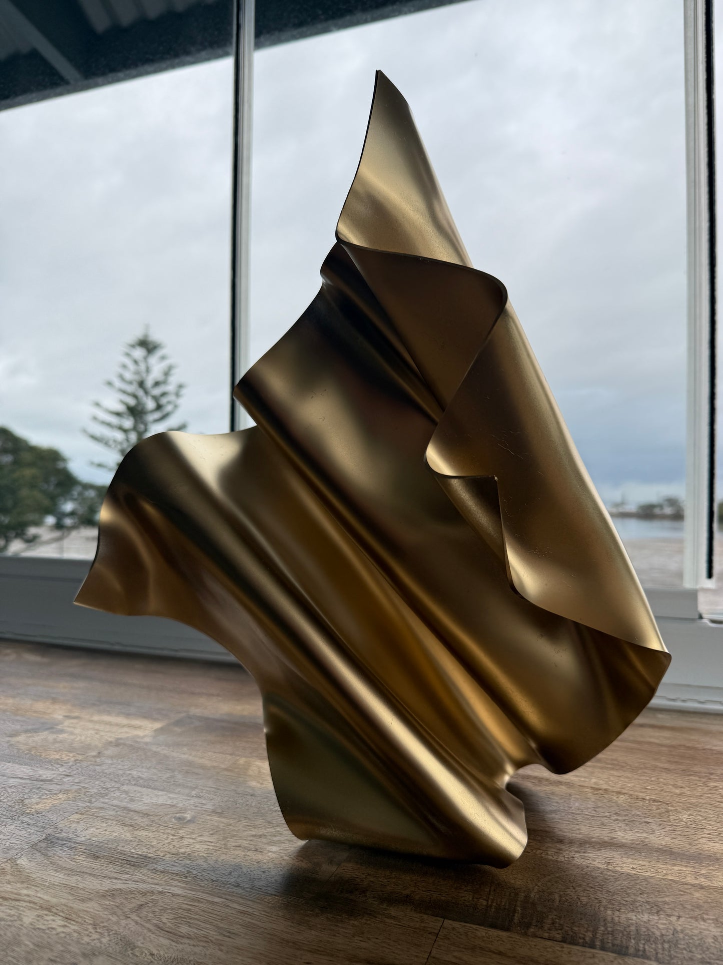 3D Stand Alone Sculptures- Chrome Gold