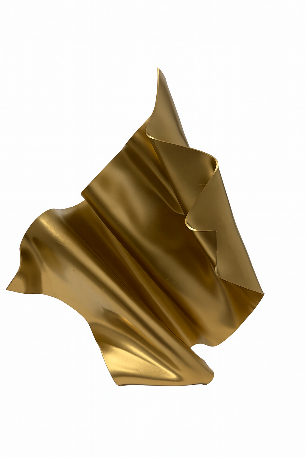 3D Stand Alone Sculptures- Chrome Gold
