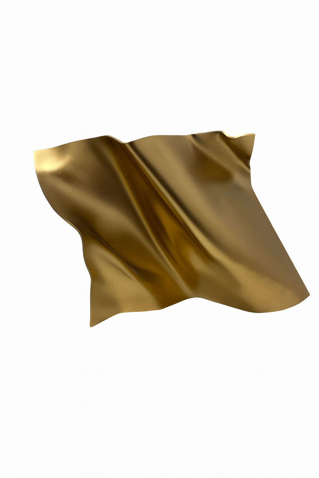 3D Stand Alone Sculptures- Chrome Gold (mini)
