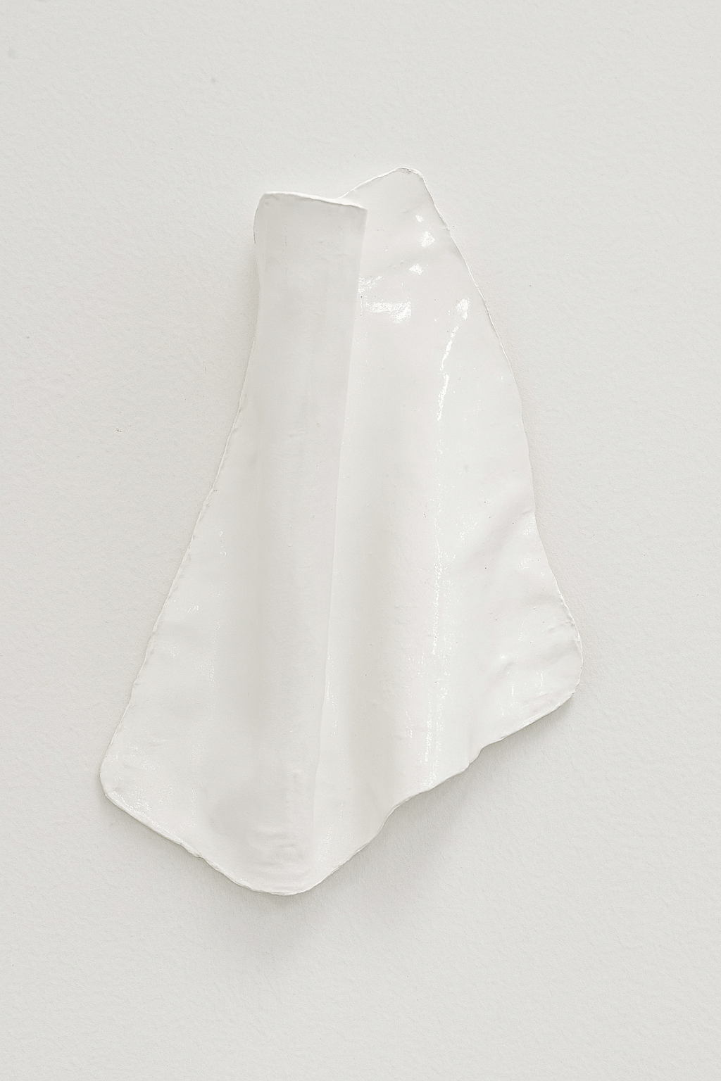 Pre-Order Fold Gloss White 3D Wall Sculpture