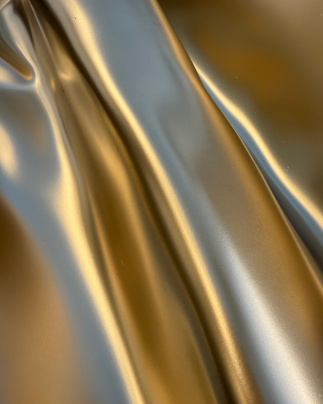 3D Chrome Gold Wall Sculpture