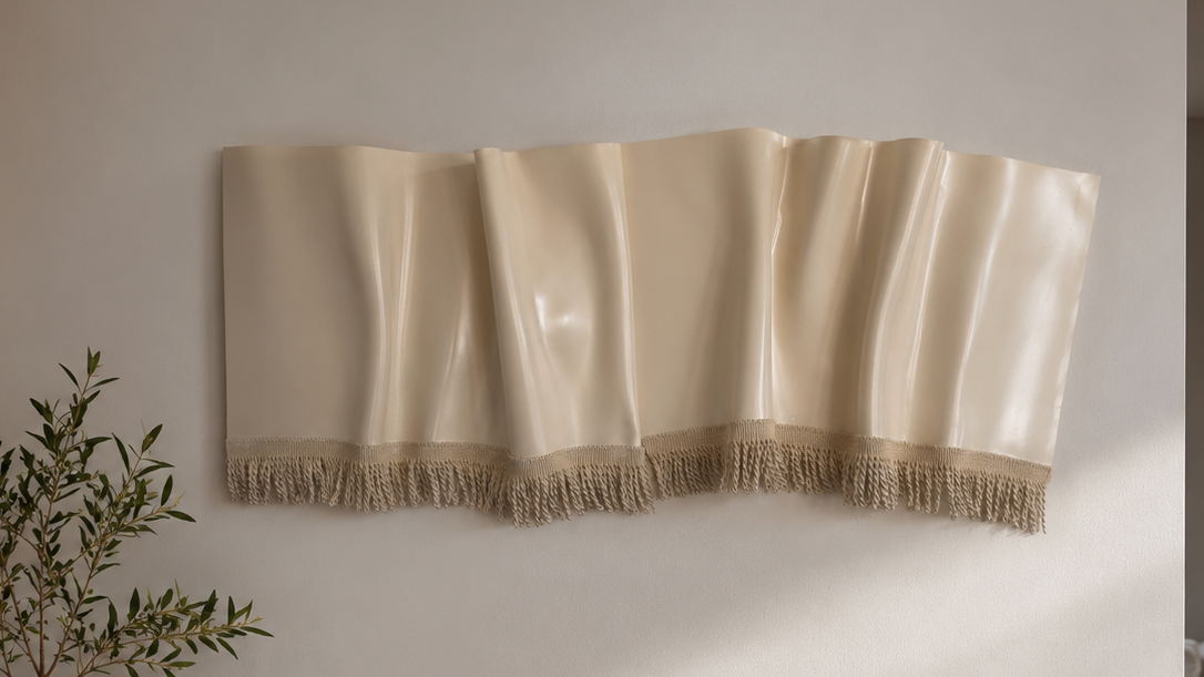 Tassel Vintage Beige Sculpture