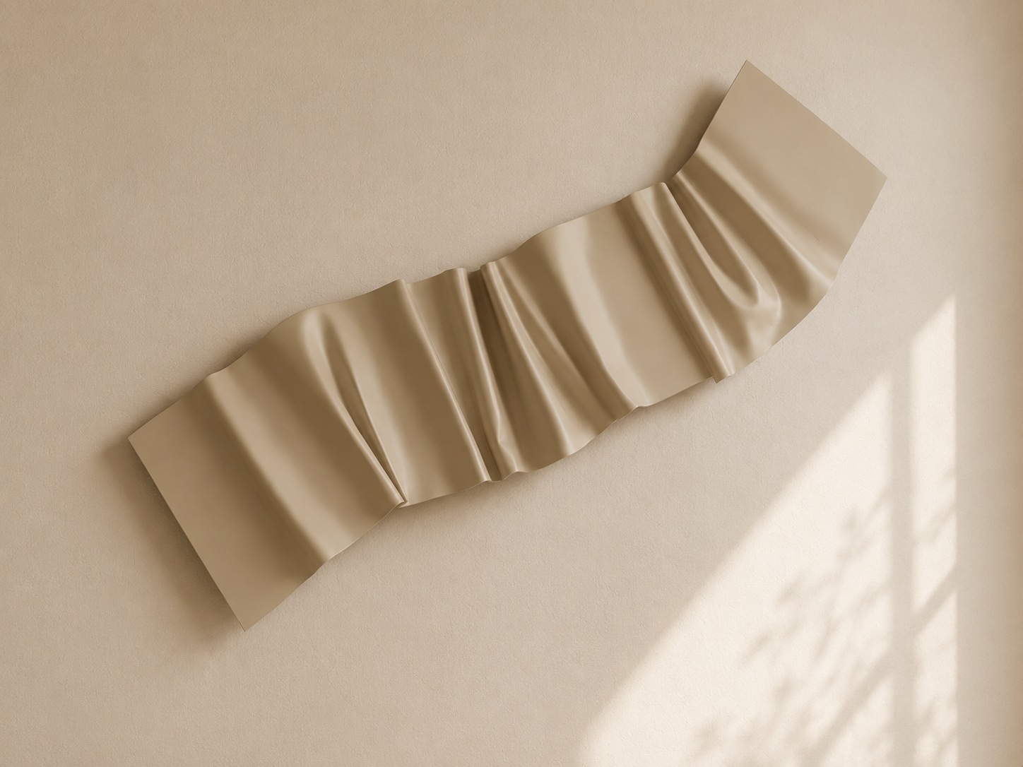 Argunas 3D Wall Sculpture - Beige