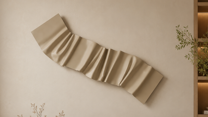 Argunas 3D Wall Sculpture - Beige
