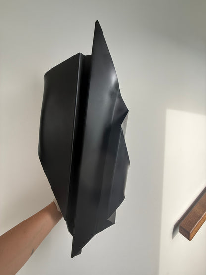 Noir Geometric 3D Wall Sculpture