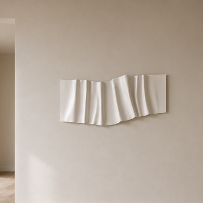 Argunas 3D Wall Sculpture - Mellow Beige Quarter