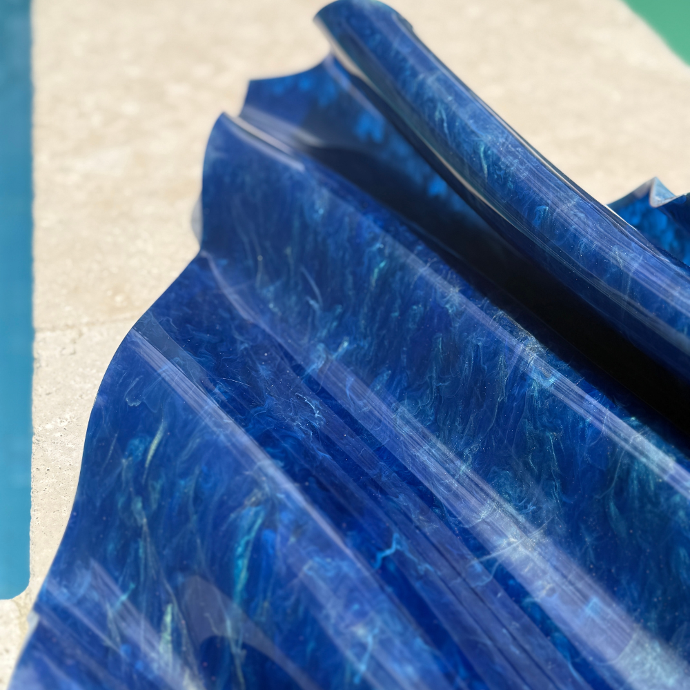 Lagoon Curve 3D Wall Sculpture