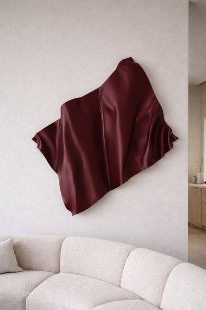 Burgundy Annabelle Sculpture