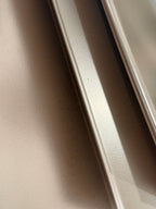 Copper Chrome Geometric Sculpture