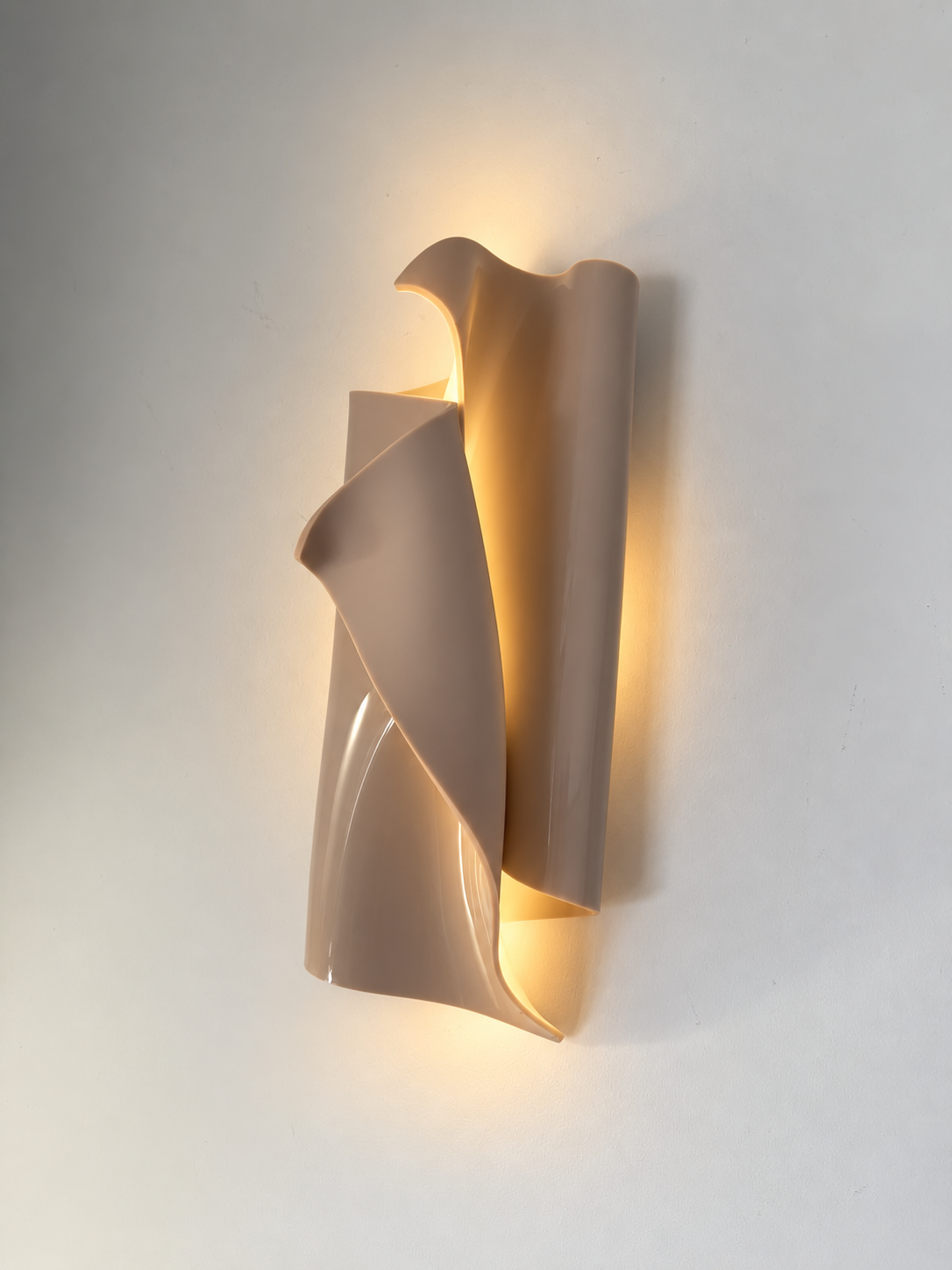 Pastel Greige 2 Wall Sconce