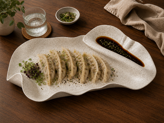 Sculpture Dumpling Platter