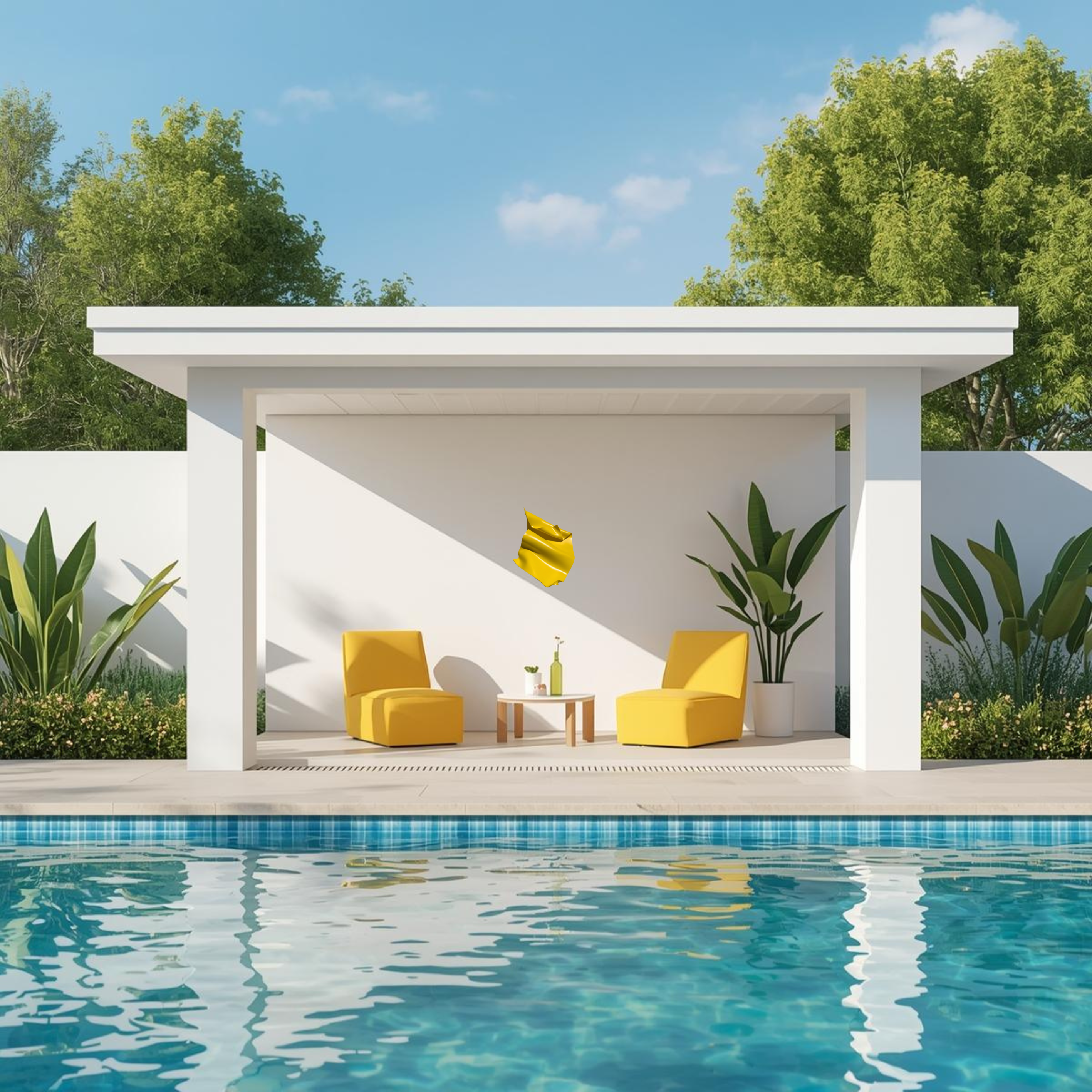 Sunlit 3D Wall Sculpture