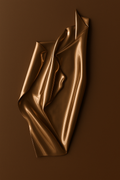 Metallic 3D wall sculpture
