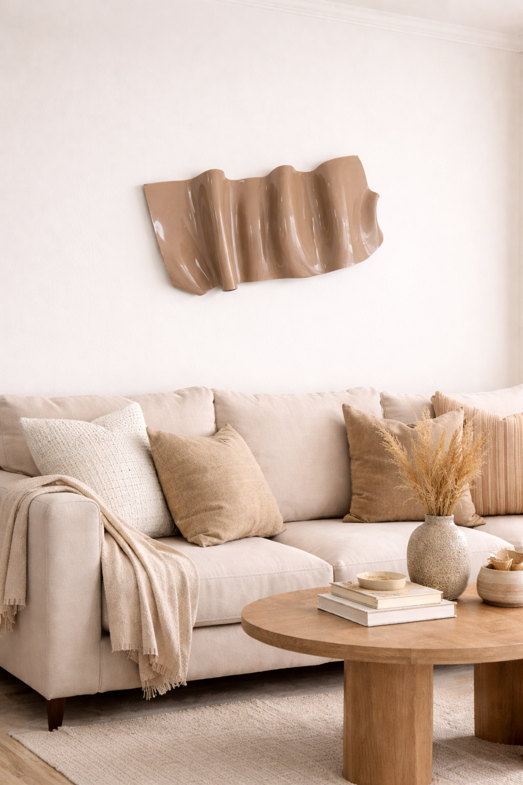 Whipped 3D Wall Sculpture