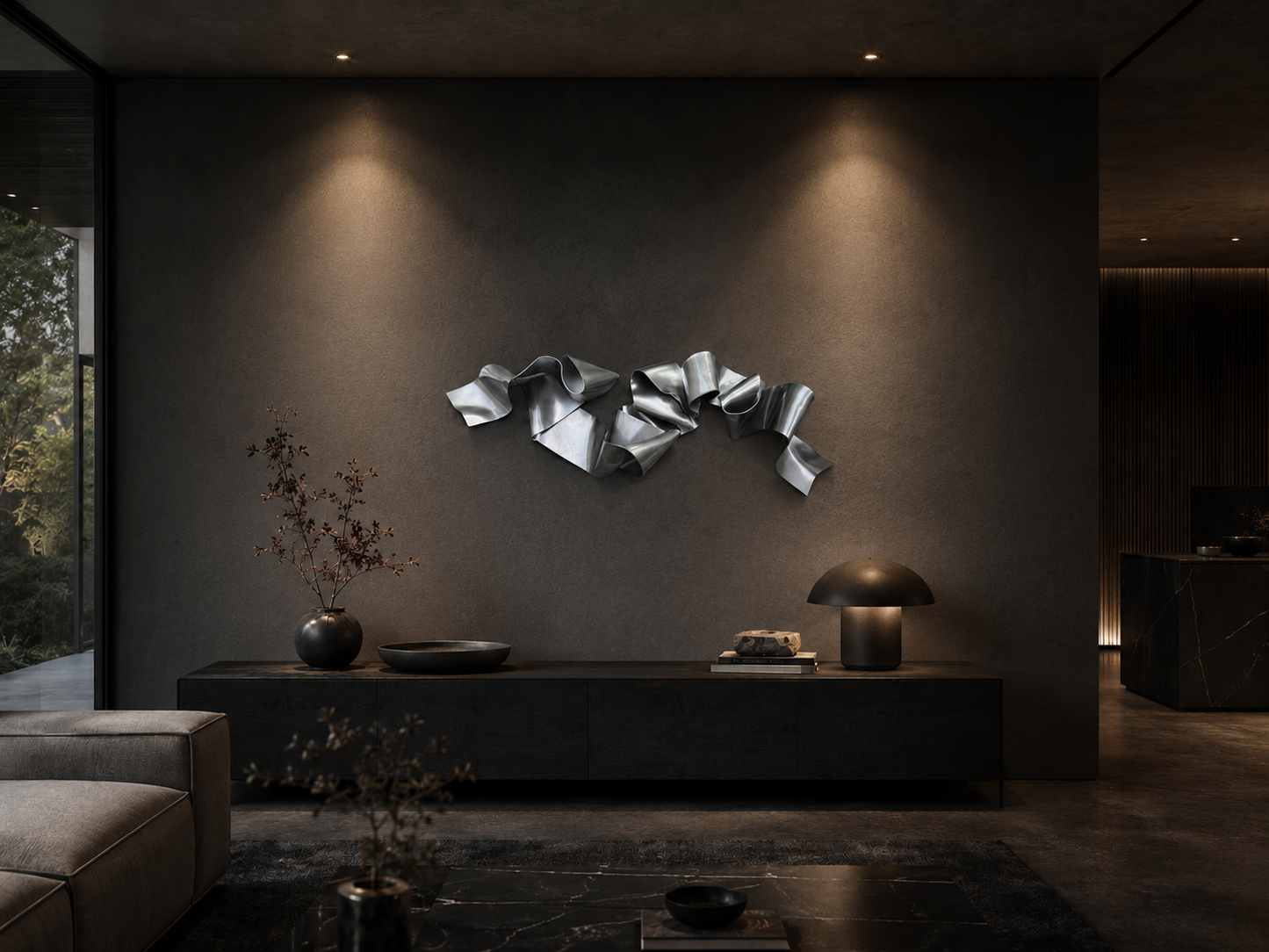 Ribbon V2 3D Wall Sculpture