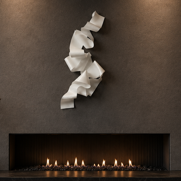 Ribbon V2 3D Wall Sculpture