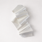 Gloss White Golden Drip 3D Wall Sculpture