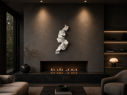 Ribbon V2 3D Wall Sculpture