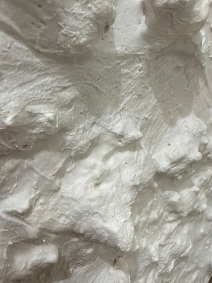 Plaster Textured Plinth Planter