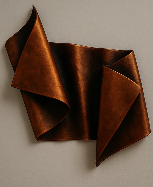 Copper Fold 3D Wall Sculpture