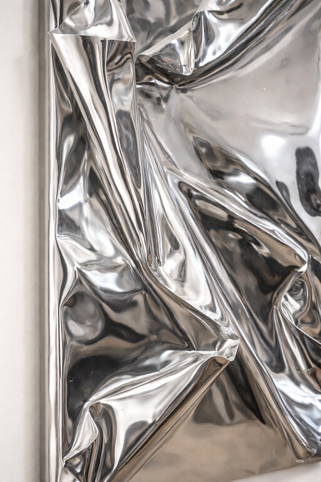Chrome Fold Sculpture