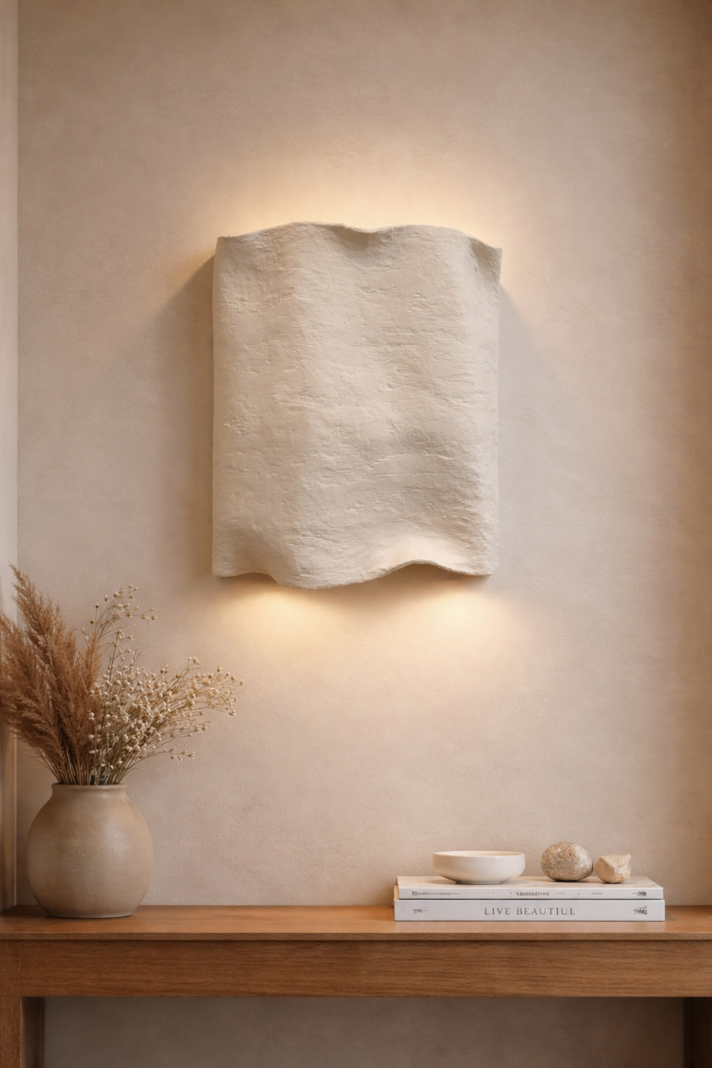 Plaster Wall Pendant