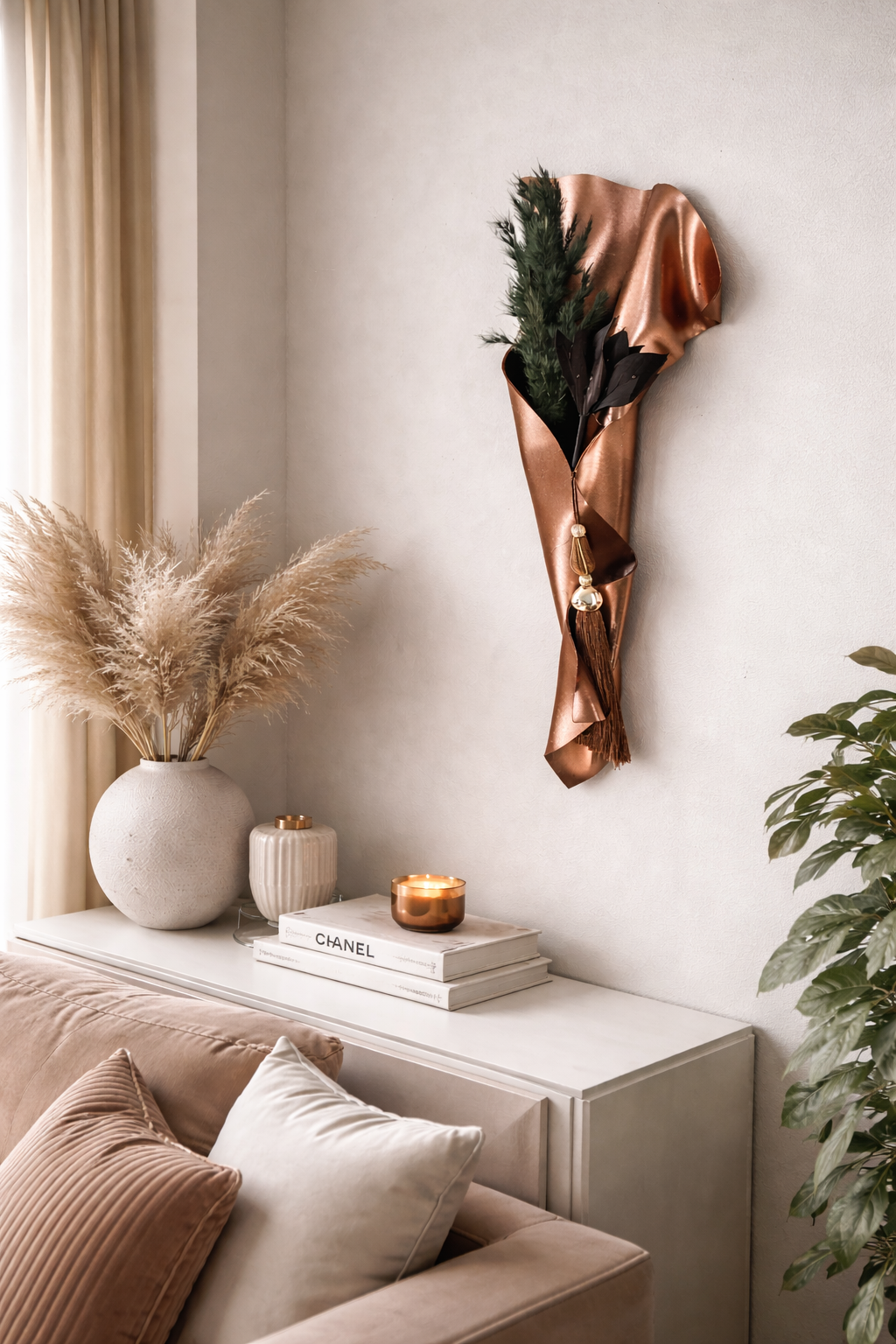 Wall Bouquet Sculpture