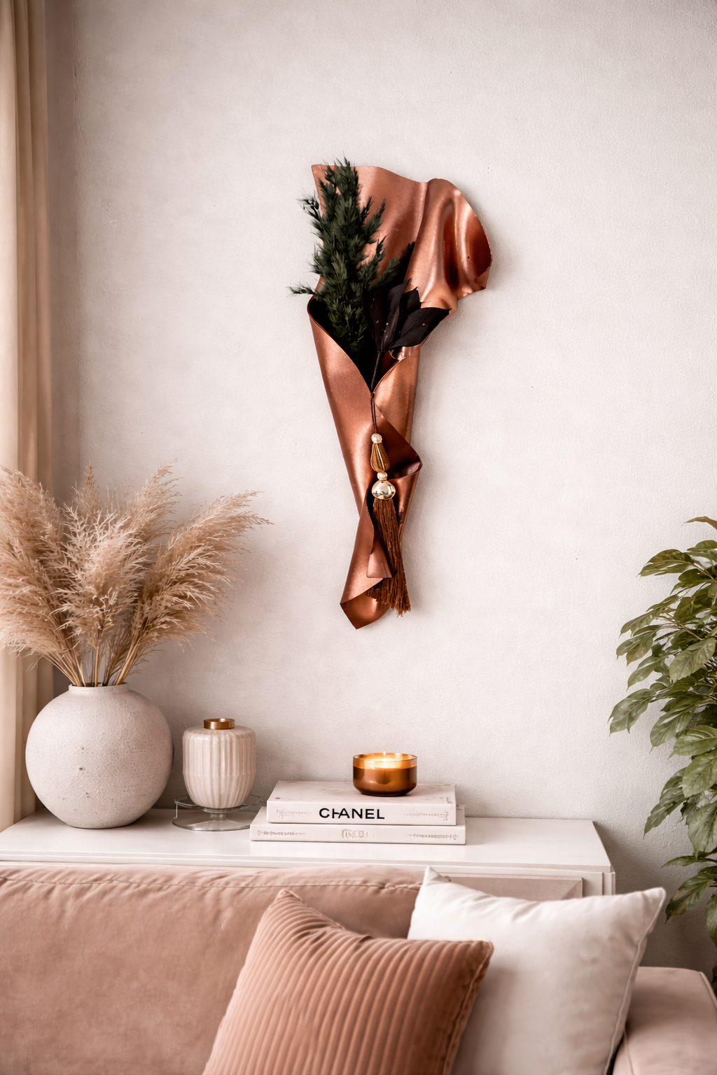 Wall Bouquet Sculpture