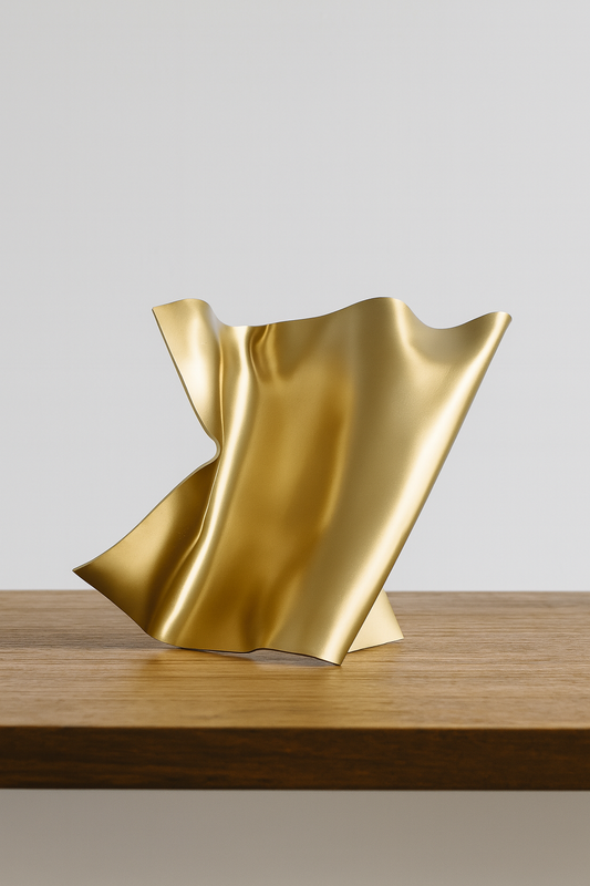 3D Stand Alone Sculptures- Chrome Gold (mini)