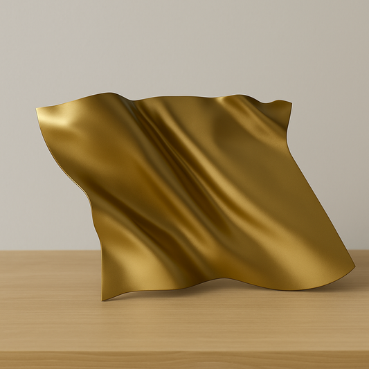 3D Stand Alone Sculptures- Chrome Gold (mini)