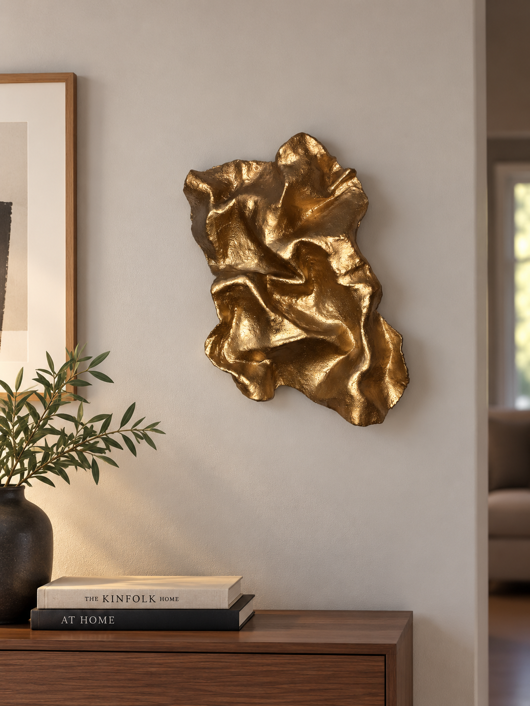 Coral Reef Plaster 3D Wall Sculpture