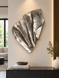 Marble Chrome 3D wall Sculpture