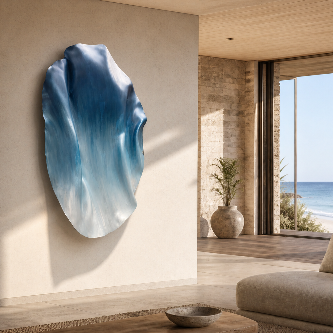 Drift rounded 3D Wall Sculpture