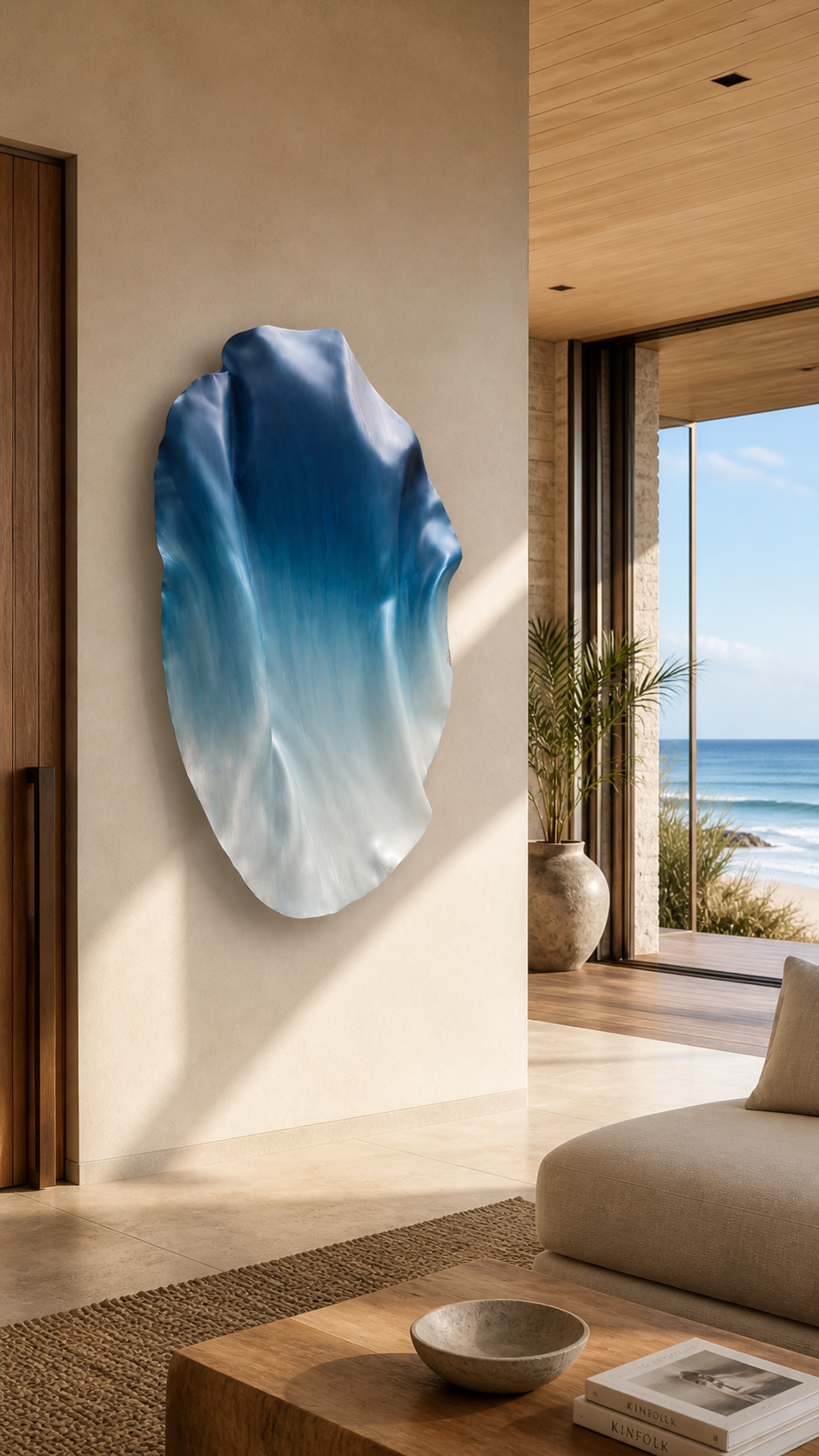 Drift rounded 3D Wall Sculpture
