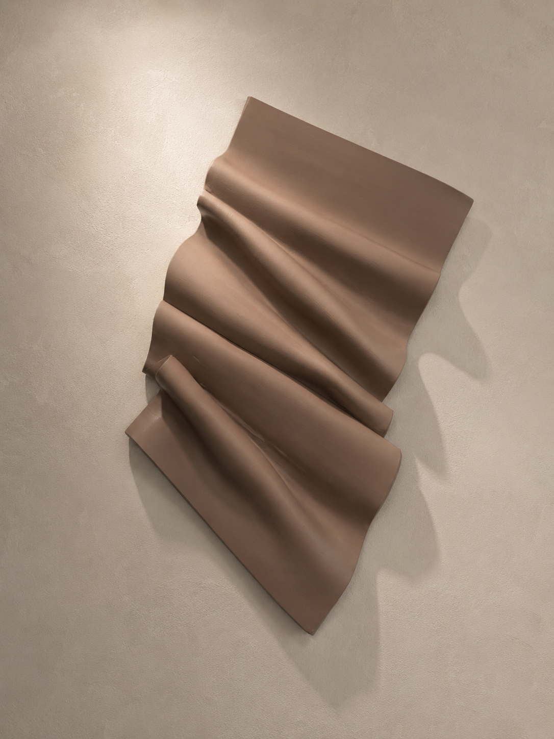Matte Flow 3D Wall Sculpture