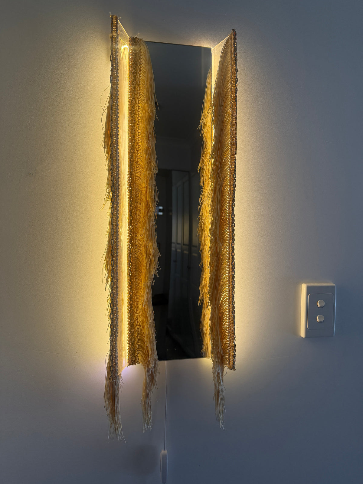 Concept 3D Tassel Mirror Sculpture