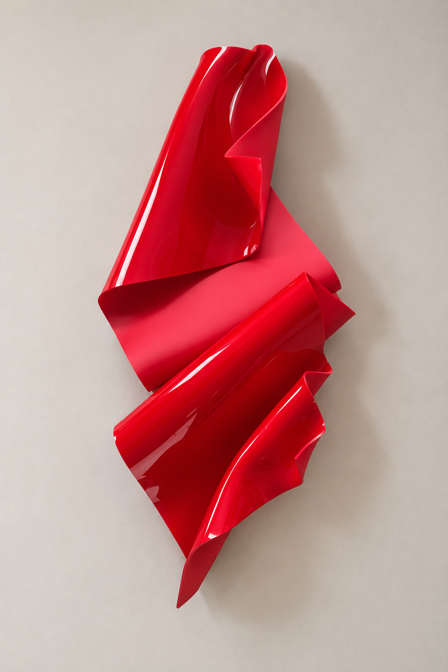 Ruby 3D wall Sculpture