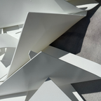 CUSTOM Origami 3D Wall Sculpture - Gloss White