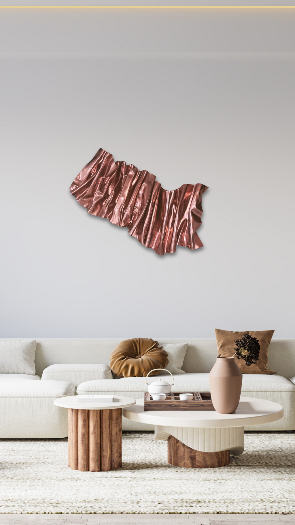 Argunas Flow  3d Sculpture