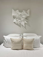 CUSTOM Origami 3D Wall Sculpture - Gloss White