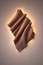 Matte Flow 3D Wall Sculpture