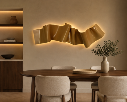 Ribbon 3D wall Sculpture