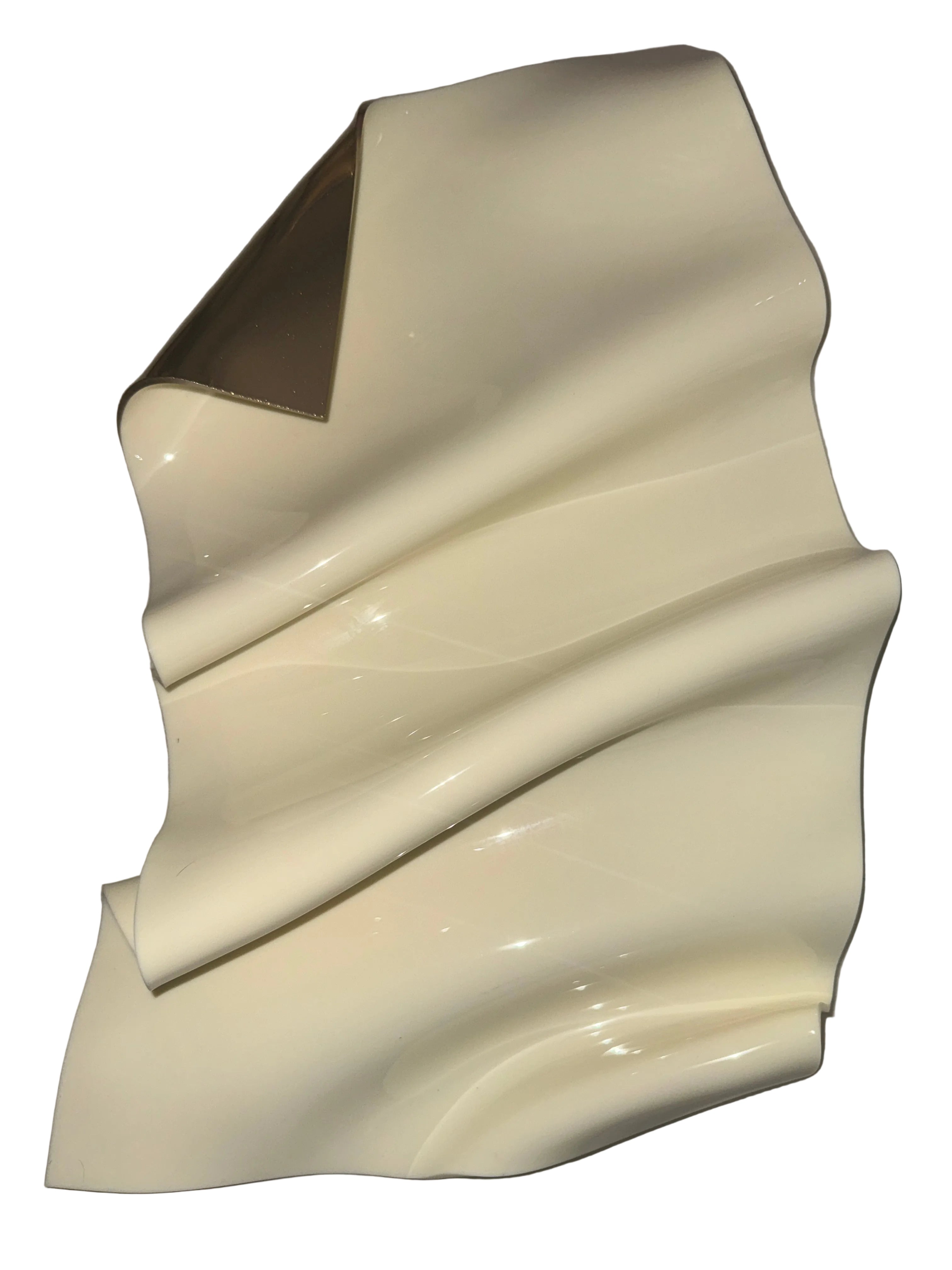 Golden Crème 3D Wall Sculpture