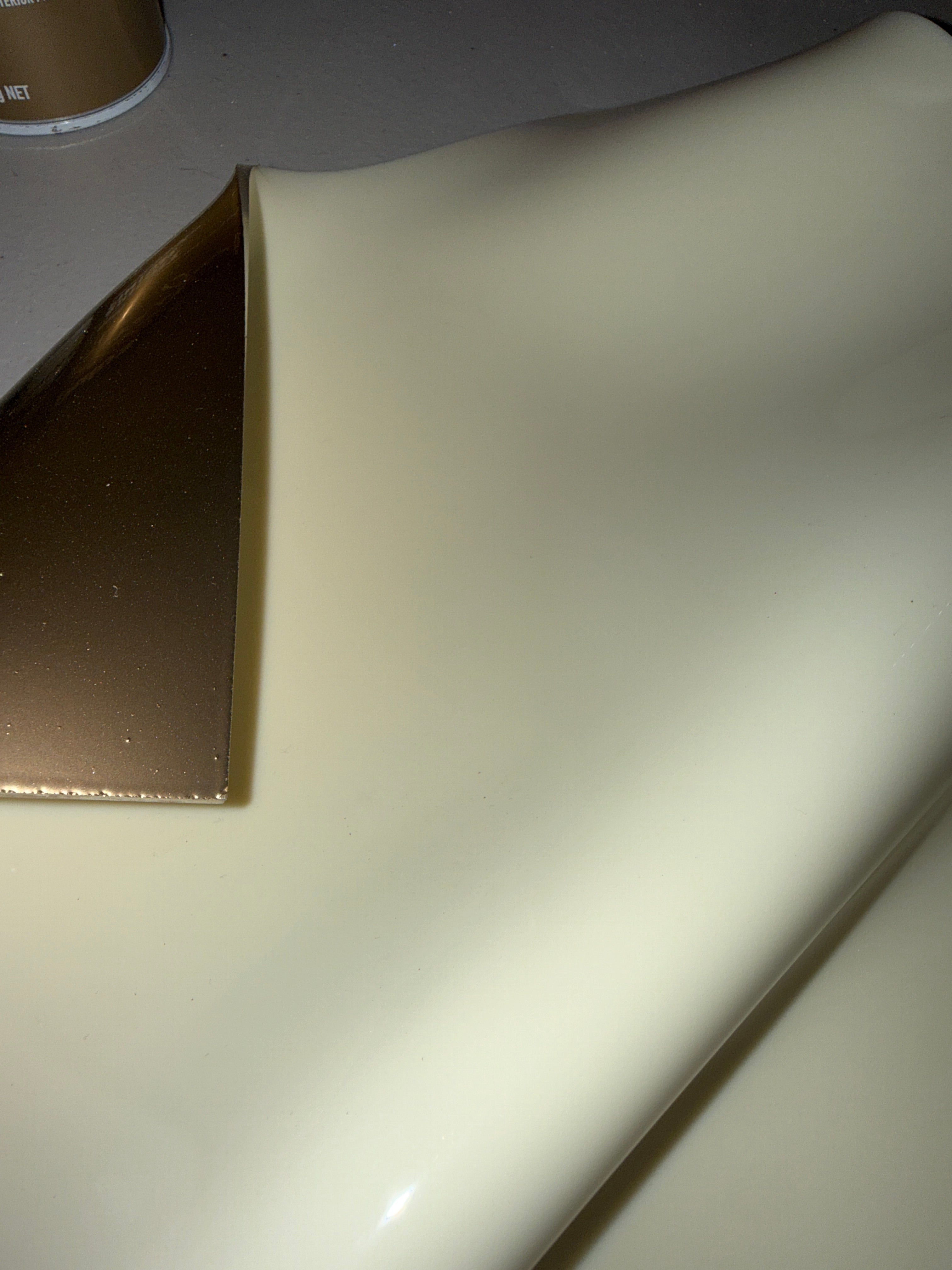 Golden Crème 3D Wall Sculpture
