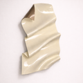 Golden Crème 3D Wall Sculpture