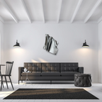 Custom Ashley 3D Curved Wall Sculpture