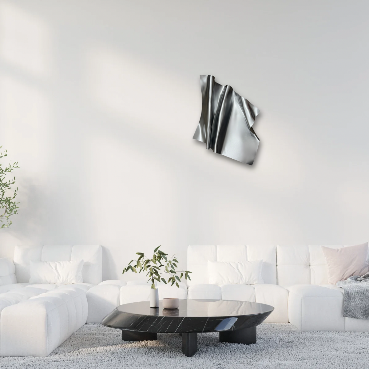 Custom Ashley 3D Curved Wall Sculpture